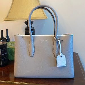 GUC Kate Spade Eva Small Gray Satchel-LIKE NEW!